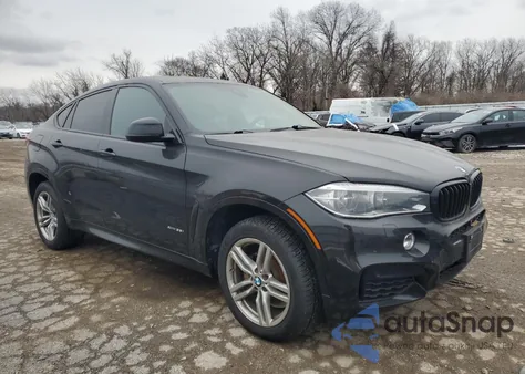 2016 BMW X6 xDrive35I z USA, uszkodzony, nr VIN 5UXKU2C57G0N80632